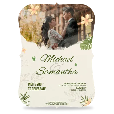 Invitation & Announcement Cards - Custom Stickers Now