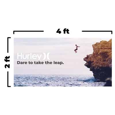 4 x 2 ft - Custom Stickers Now