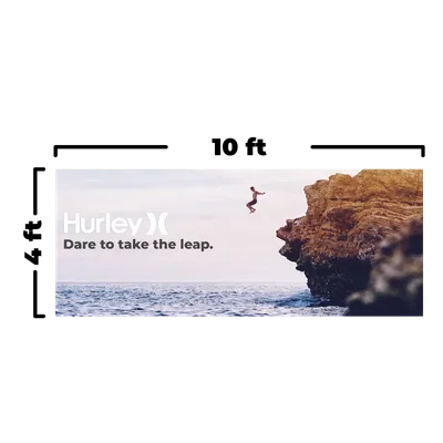 10 x 4 ft - Custom Stickers Now