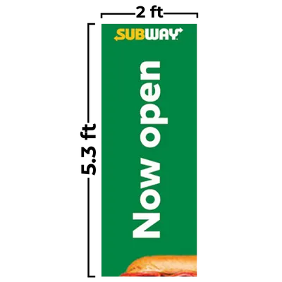 2 ft  x 5.3 ft 2 ft  x 5.3 ft - Custom Stickers Now