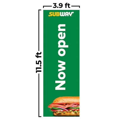 3.9 ft x 11.5 ft 3.9 ft x 11.5 ft - Custom Stickers Now