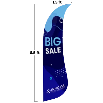 1.9 ft x 6.5 ft - Custom Stickers Now