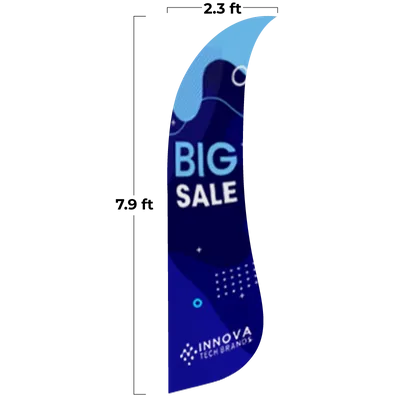 2.3 ft x 7.9 ft - Custom Stickers Now