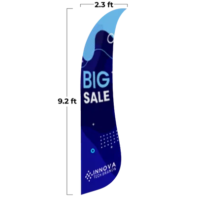 2.3 ft x 9.2 ft - Custom Stickers Now