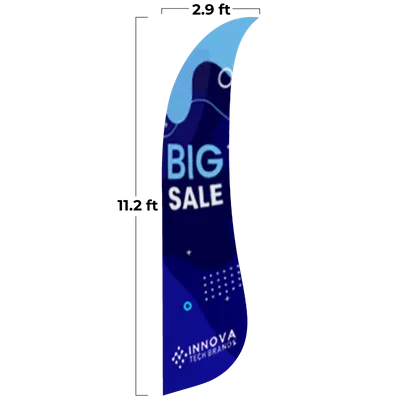 2.9 ft x 11.2 ft - Custom Stickers Now