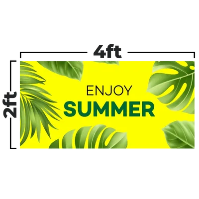 4 x 2 ft - Custom Stickers Now