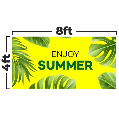 8 x 4 ft - Custom Stickers Now