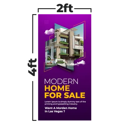 2 x 4 ft - Custom Stickers Now