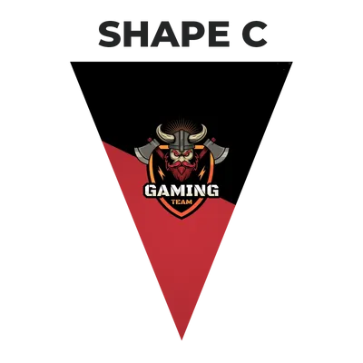 Shape C - Custom Stickers Now