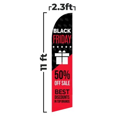 2.3 ft x 11 ft - Custom Stickers Now