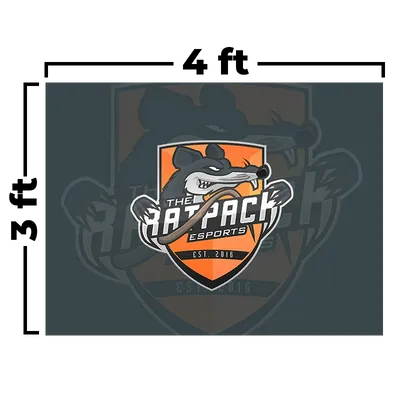 4 x 3 ft - Custom Stickers Now