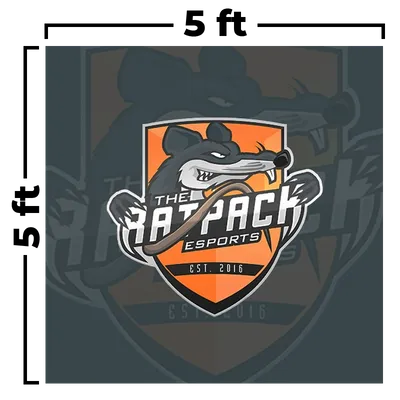 5 x 5 ft - Custom Stickers Now