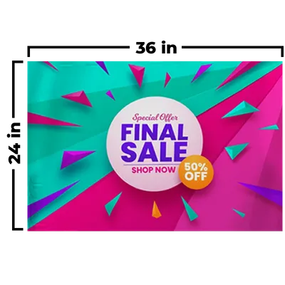 36 x 24 in - Custom Stickers Now