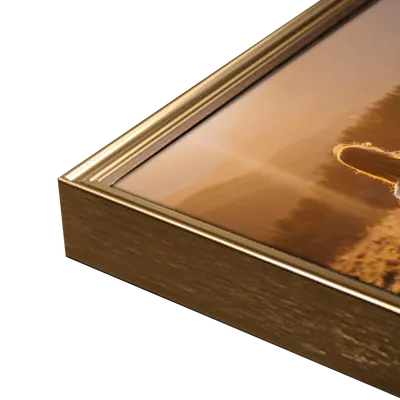 Metallic Frame Metallic Frame - Custom Stickers Now