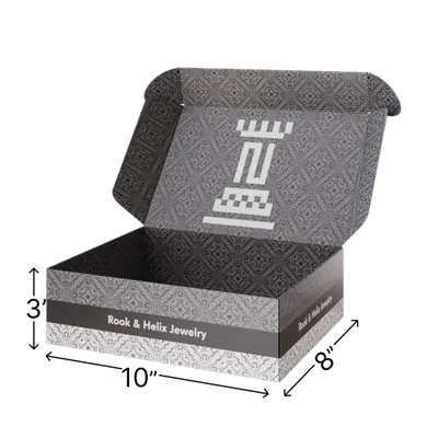 10 in x 8 in x 3 in 10 in x 8 in x 3 in - Custom Stickers Now