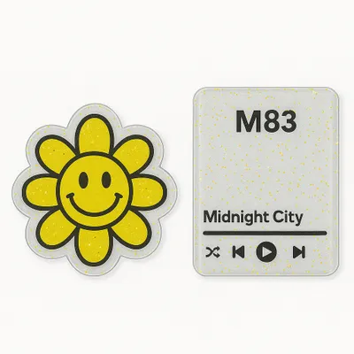 Regular Glitter - Custom Stickers Now