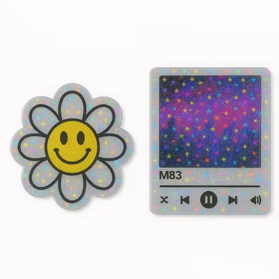 Star Holographic - Custom Stickers Now