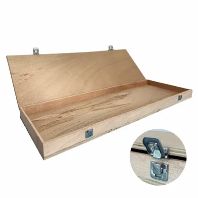 Reusable Wooden Box Reusable Wooden Box - Custom Stickers Now