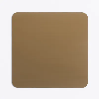 Brushed Gold Brushed Gold - Custom Stickers Now