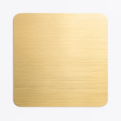 Brushed Gold Brushed Gold - Custom Stickers Now
