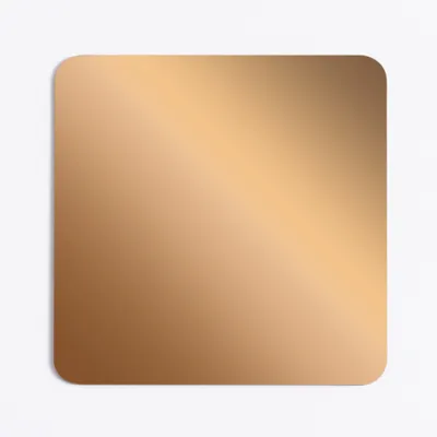 Glossy Copper Glossy Copper - Custom Stickers Now