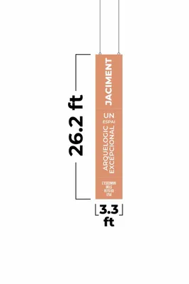 3.3 ft x 26.2 ft - Custom Stickers Now