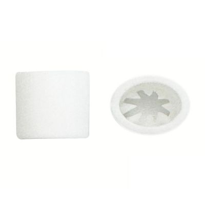 White Barrel One-way Secure