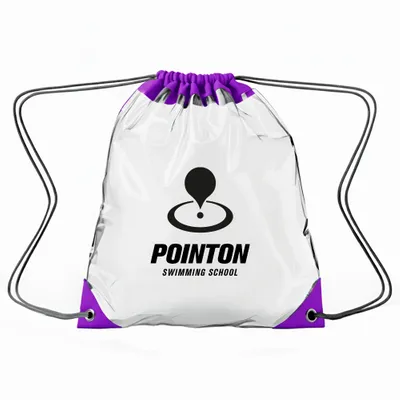 Clear - Purple - Custom Stickers Now