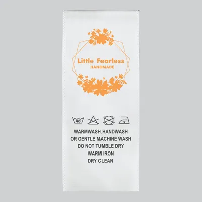 Satin Label - Custom Stickers Now