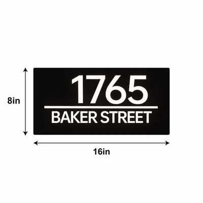 8 in × 16 in - Custom Stickers Now