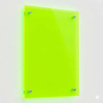 Fluorescent Green - Custom Stickers Now