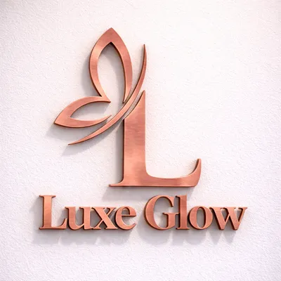 Brushed Rose Gold - Custom Stickers Now