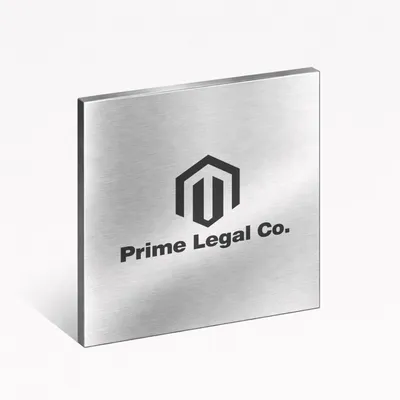 Brushed Silver - Custom Stickers Now