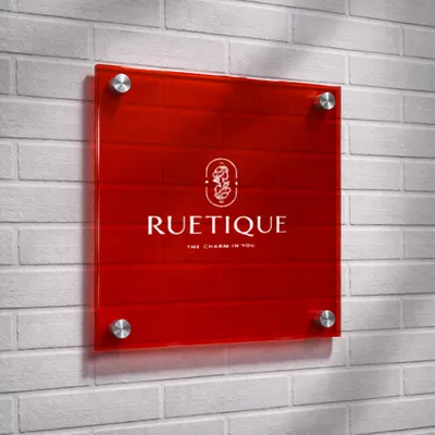 Transparent Red - Custom Stickers Now