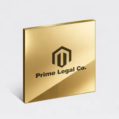 Mirror Gold - Custom Stickers Now