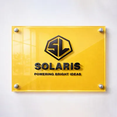 Stacked Logo + Text + Small Text - Custom Stickers Now