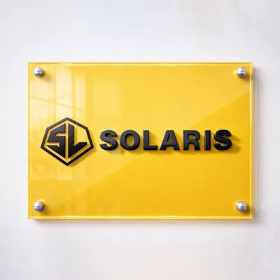 Big Logo + Text - Custom Stickers Now