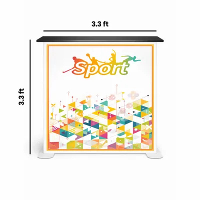 3.3 x 3.3 ft - Custom Stickers Now