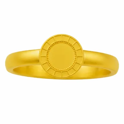 Matte Yellow Plating - Custom Stickers Now