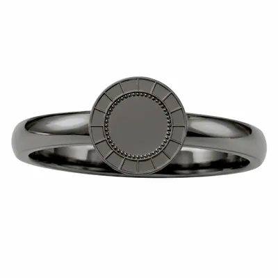 Glossy Black Nickel Plating - Custom Stickers Now