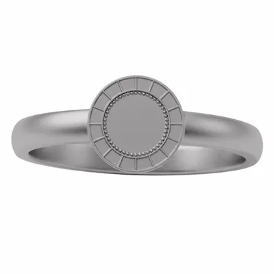 Matte Nickel Plating - Custom Stickers Now