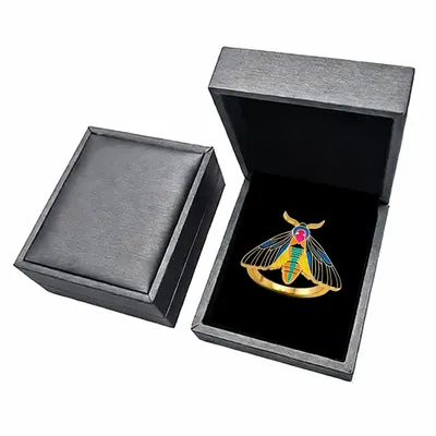 Silver PU Box - Custom Stickers Now