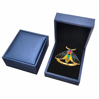 Blue PU Box - Custom Stickers Now