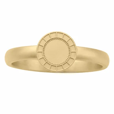 Matte Gold Plating - Custom Stickers Now