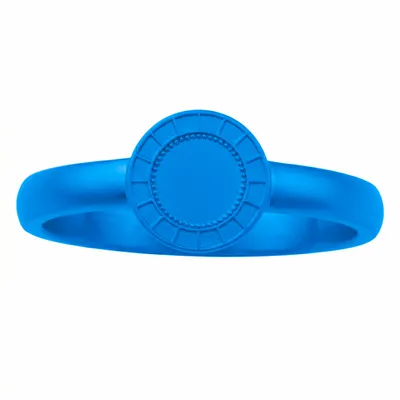 Matte Blue Plating - Custom Stickers Now