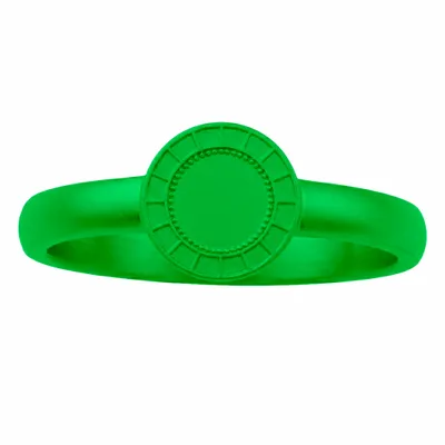 Matte Green Plating - Custom Stickers Now