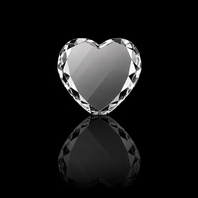 Diamond Heart - Custom Stickers Now