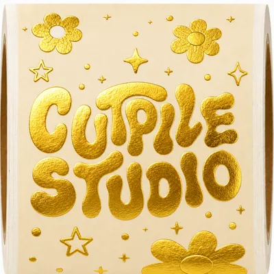 Gold Foil - Custom Stickers Now