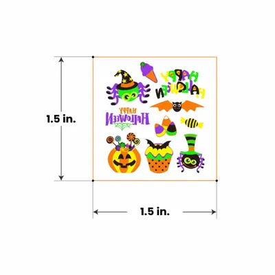 1.5 in x 1.5 in