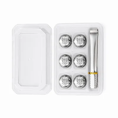 6-Pack Box Set with Tongs - Custom Stickers Now